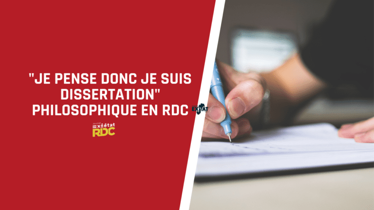 Dissertation Philosophique en RDC