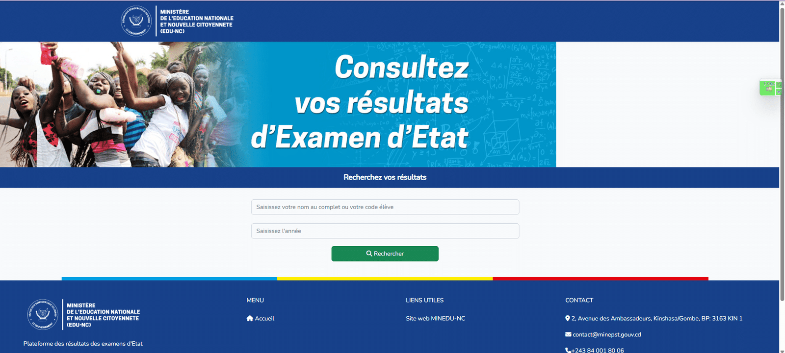 Vérifier le Résultat Exetat 2025 en Ligne