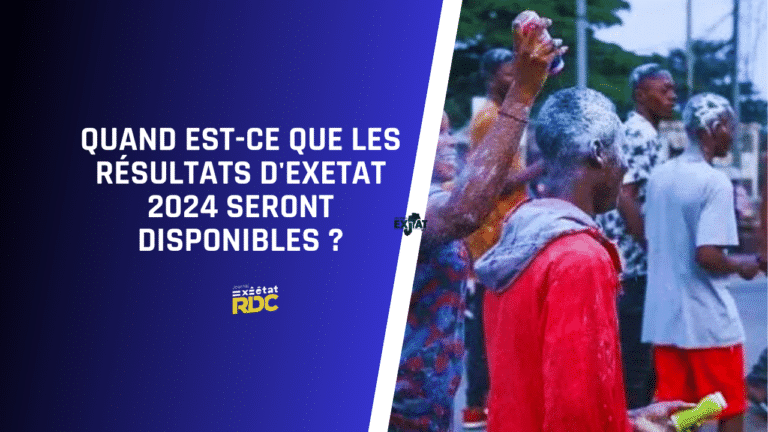 Résultats d'Exetat 2024 seront Disponibles