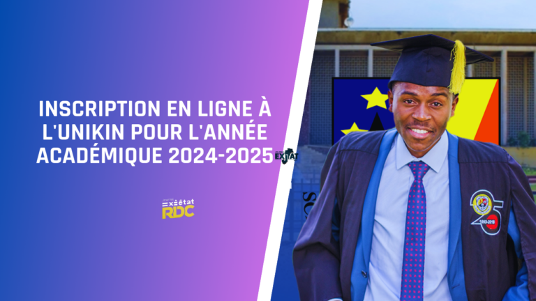 Inscription à l'UNIKIN 2025-2026