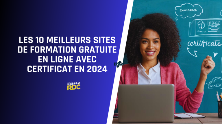 Top 10 Meilleurs Sites de Formation en ligne Gratuite avec Certificat en Français de 2025