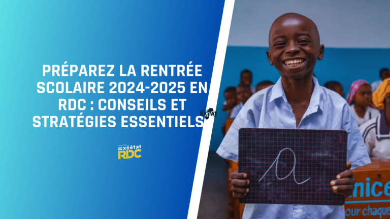 Préparez la Rentrée Scolaire 2024-2025 en RDC